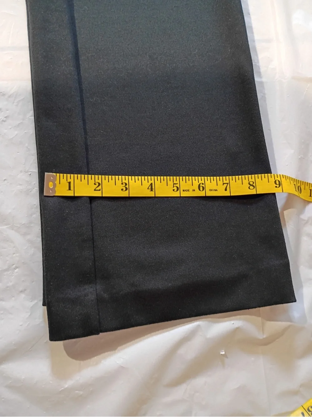 7th Avenue Design Studio Black Straight Leg Career Pants Women’s Large Tall - Picture 8 of 10